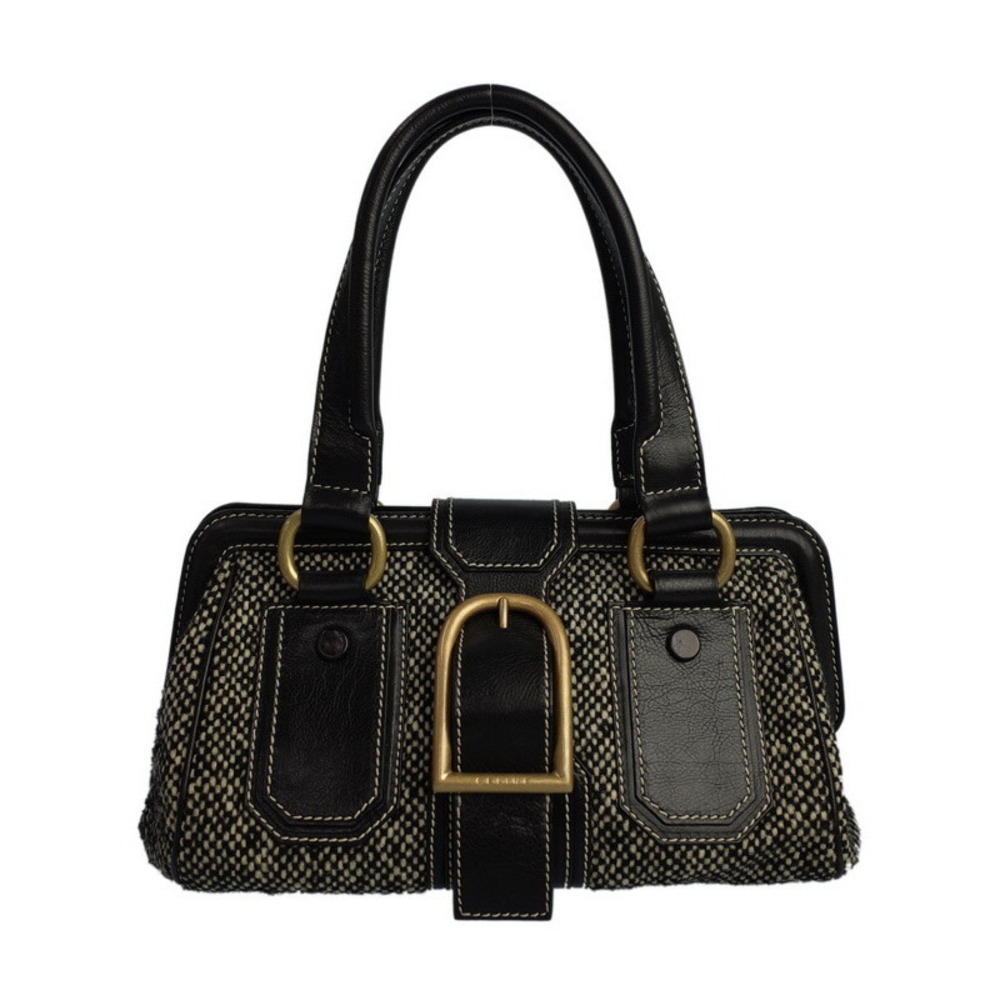 Celine Bag Shoulder Ella Frame Black - Picture 2 of 9